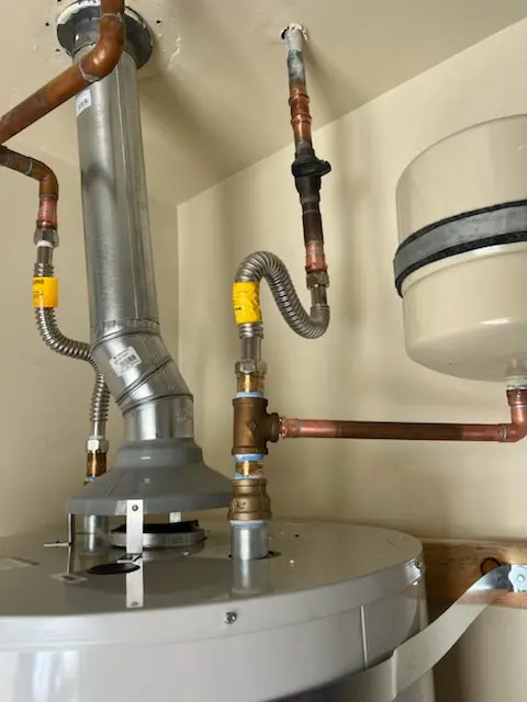 Water heater installation and plumbing repair in Smithport