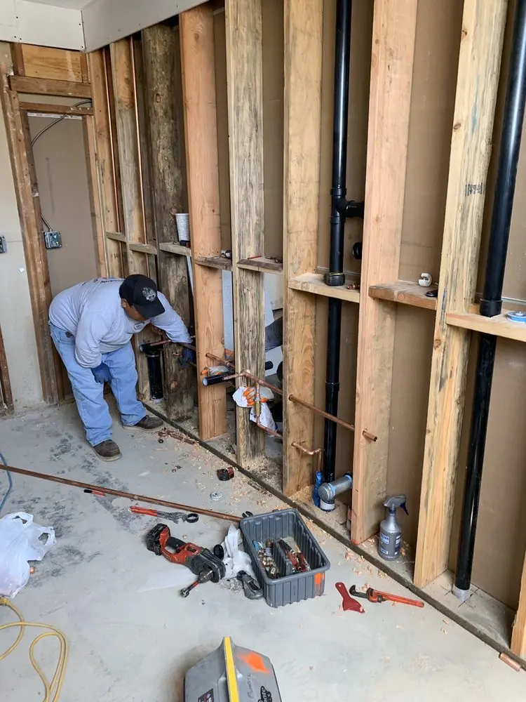 Commercial rough-in plumbing for Water Heater Replacement in Smithport